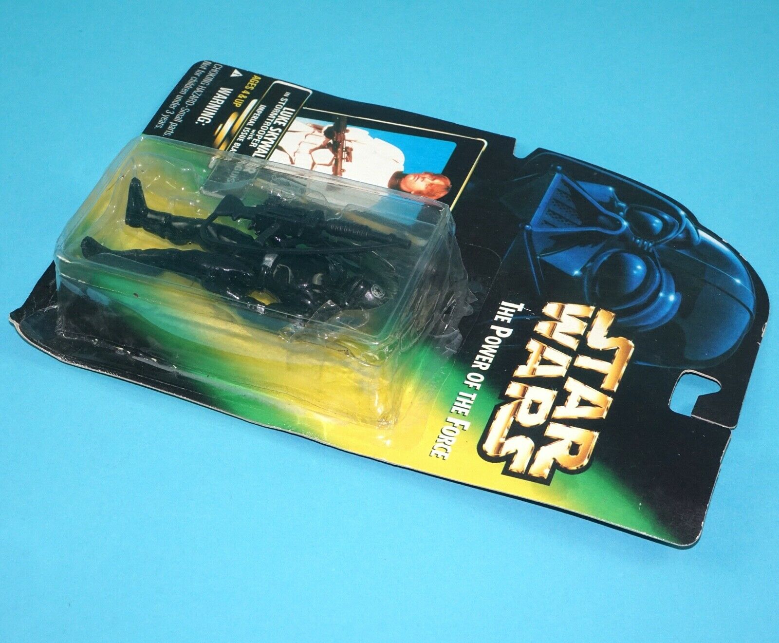 STAR WARS BOOTLEG POTF2 IMPERIAL GUNNER MOC MOSC LUKE STORMTROOPER CARD 1997 CHINA KO - Image 6