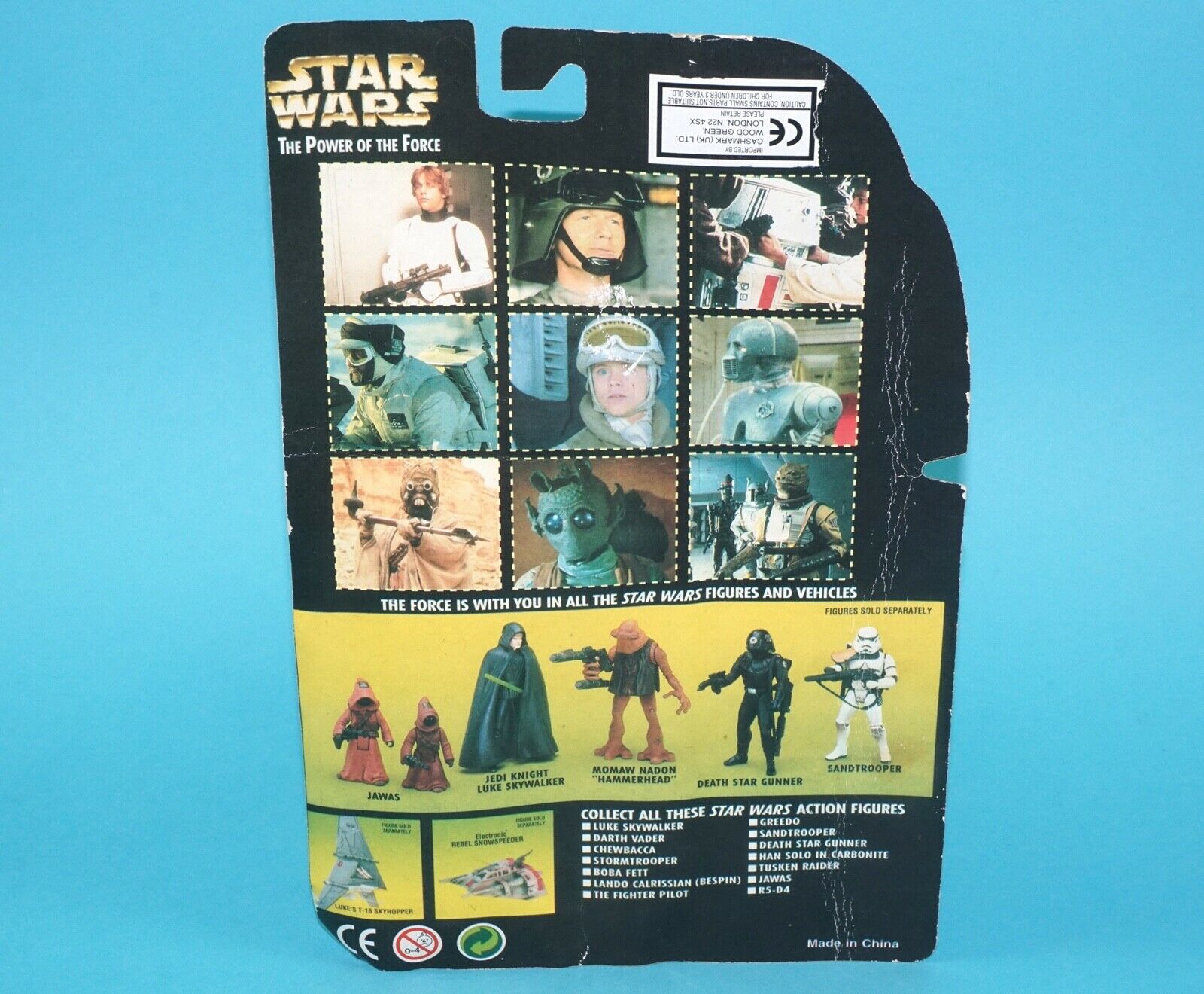STAR WARS BOOTLEG POTF2 IMPERIAL GUNNER MOC MOSC LUKE STORMTROOPER CARD 1997 CHINA KO - Image 7
