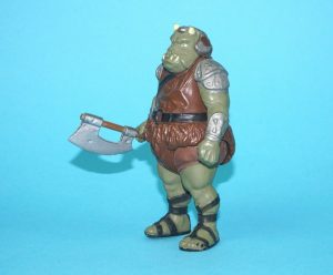 STAR WARS ROTJ GAMORREAN GUARD MACAU 100% COMPLETE & ORIGINAL C8+ 1983 KENNER