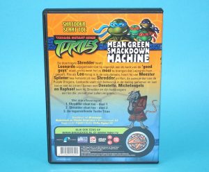 TMNT TEENAGE MUTANT NINJA TURTLES DVD 4 SHREDDER SLAAT TOE 2004 MIRAGE PAL DUTCH