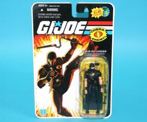 2008 GI JOE 25TH NINJA-KU LEADER STORM SHADOW v27 MOC MOSC COMIC SERIES HASBRO