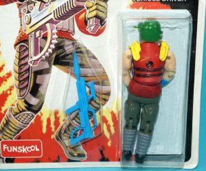 1987 GI JOE DODGER v1 MOC MOSC 2010 FUNSKOOL INDIA FACTORY ERROR