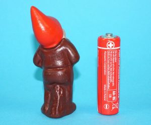 COMPOSITION TOY FIGURE GARDEN GNOME 1940s GERMANY ELASTOLIN LINEOL