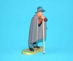 ELASTOLIN FARM 7CM SERIES SHEPHERD 1/25 G SCALE 1960s GERMANY