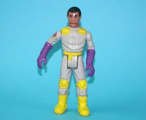THE REAL GHOSTBUSTERS FRIGHT FEATURES WINSTON ZEDDMORE 100% COMPLETE 1988 KENNER
