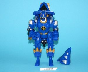 MMPR POWER RANGERS DINO THUNDER BLUE RANGER 2004 BANDAI