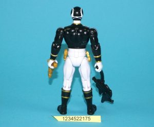 MMPR POWER RANGERS MEGAFORCE BLACK RANGER 100% COMPLETE 2013 BANDAI