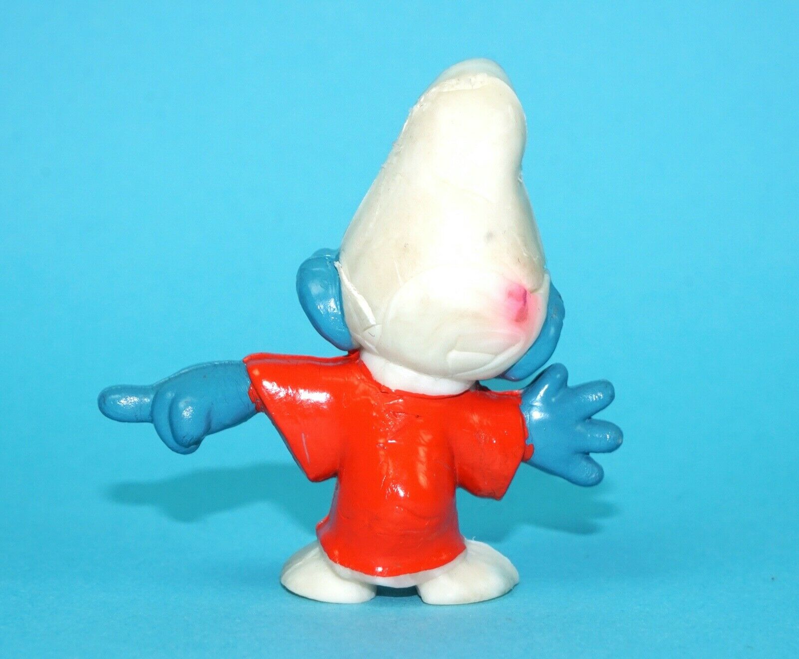 SMURFS KNOCK-OFF 20016 JUDGE BRAINY SMURF GROTESQUE NO COO DUTCH KO 1980s BOOTLEG - Image 2