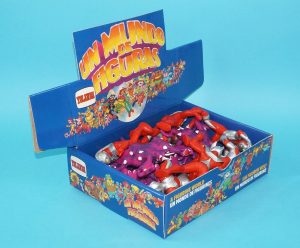 ULTRAMAN PVC TOY FIGURES FULL COUNTER BOX 12 PCS 1988 YOLANDA COMANSI TSUBURAYA