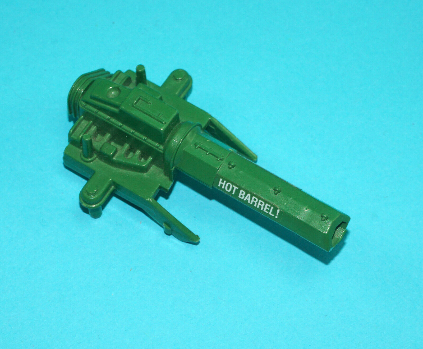 1985 GI JOE SILVER MIRAGE ORIGINAL SPARE PART SIDECAR CANNON MACHINE GUN HASBRO
