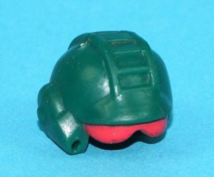 1989 GI JOE SCOOP v1 ORIGINAL SPARE PART HELMET HASBRO