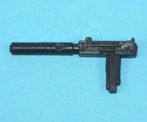 1991 GI JOE NIGHT FORCE MUTT UK EURO ORIGINAL SPARE PART MACHINE GUN HASBRO