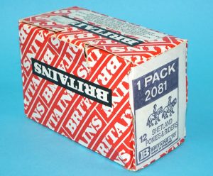 BRITAINS FARM #2081 SHETLAND PONIES & RIDERS TRADE BOX COUNTER PACK EMPTY UNIT