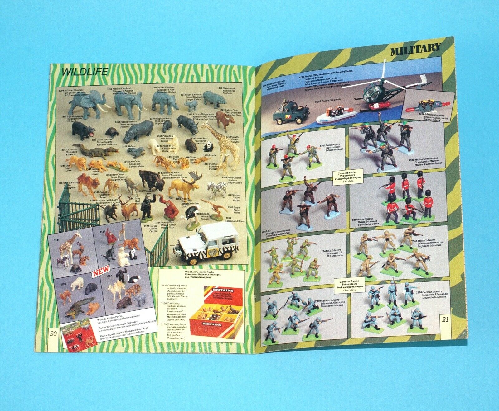 BRITAINS TOY CATALOG 1988 POCKET CATALOGUE KATALOG - Image 10