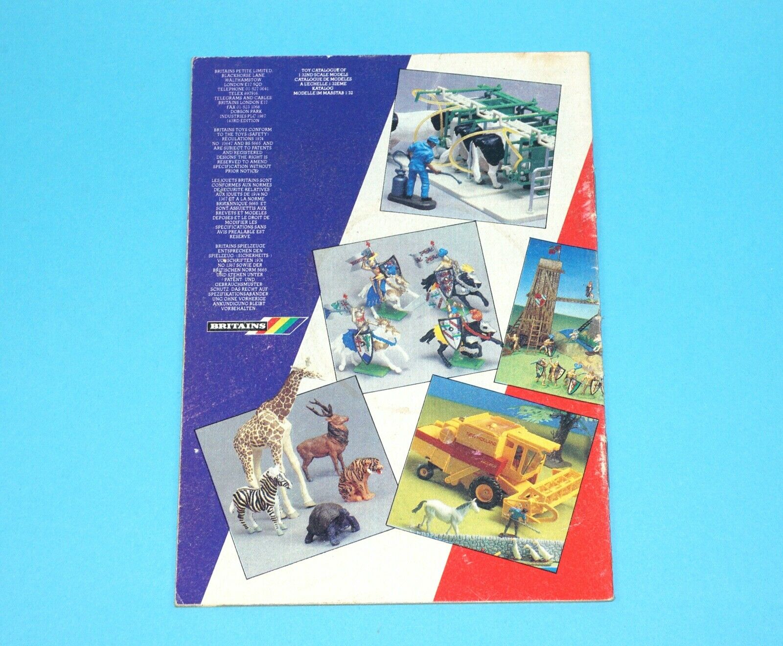 BRITAINS TOY CATALOG 1988 POCKET CATALOGUE KATALOG - Image 12