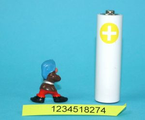 DISNEYKINS SNOW WHITE DWARF GRUMPY MINI FIGURE 1960s MARX DISNEY