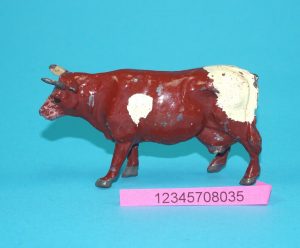 JOHILLCO LEAD FARM COW STANDING 1940s JOHN HILL & CO ENGLAND BRITAINS TIMPO