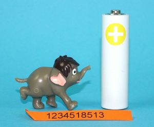 KINDER SURPRISE DISNEY JUNGLE BOOK HATHI JR. 1985 FERRERO GERMANY