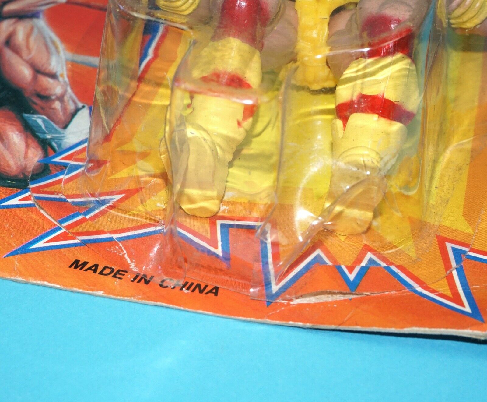 MOTU KO WRESTLER MOC MOSC 1980s SUNGOLD GALAXY FIGHTERS WWF HTF - Image 7