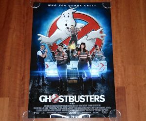 ORIGINAL MOVIE POSTER GHOSTBUSTERS 2016 ADVANCE DS ONE-SHEET