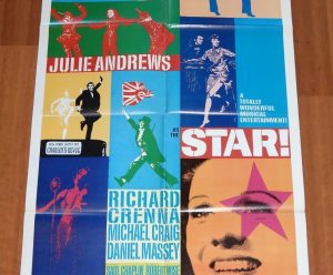 ORIGINAL MOVIE POSTER STAR! 1968 FOLDED INTERNATIONAL ONE SHEET ANDREWS WISE