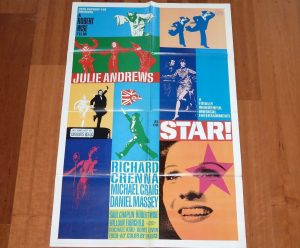 ORIGINAL MOVIE POSTER STAR! 1968 FOLDED INTERNATIONAL ONE SHEET ANDREWS WISE