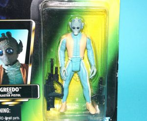 STAR WARS POTF2 GREEDO MOC MOSC US CARD 1996 KENNER