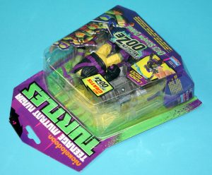 TMNT NICKELODEON TEENAGE MUTANT NINJA TURTLES OOZE SCOOPIN’ DONNIE MOC MOSC EURO CARD 2013 PLAYMATES