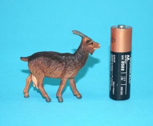 ZZ RIESEN FARM 7CM SERIES GOAT 1/25 G SCALE 1970s ELASTOLIN PREISER GERMANY