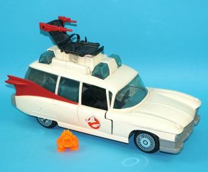 THE REAL GHOSTBUSTERS ECTO-1 CADILLAC 100% COMPLETE 1986 KENNER