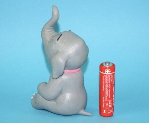 LORIOT WENDELIN PVC FIGURE PINK TIE KRAWATTE 1970s SCHLEICH ZDF GERMANY