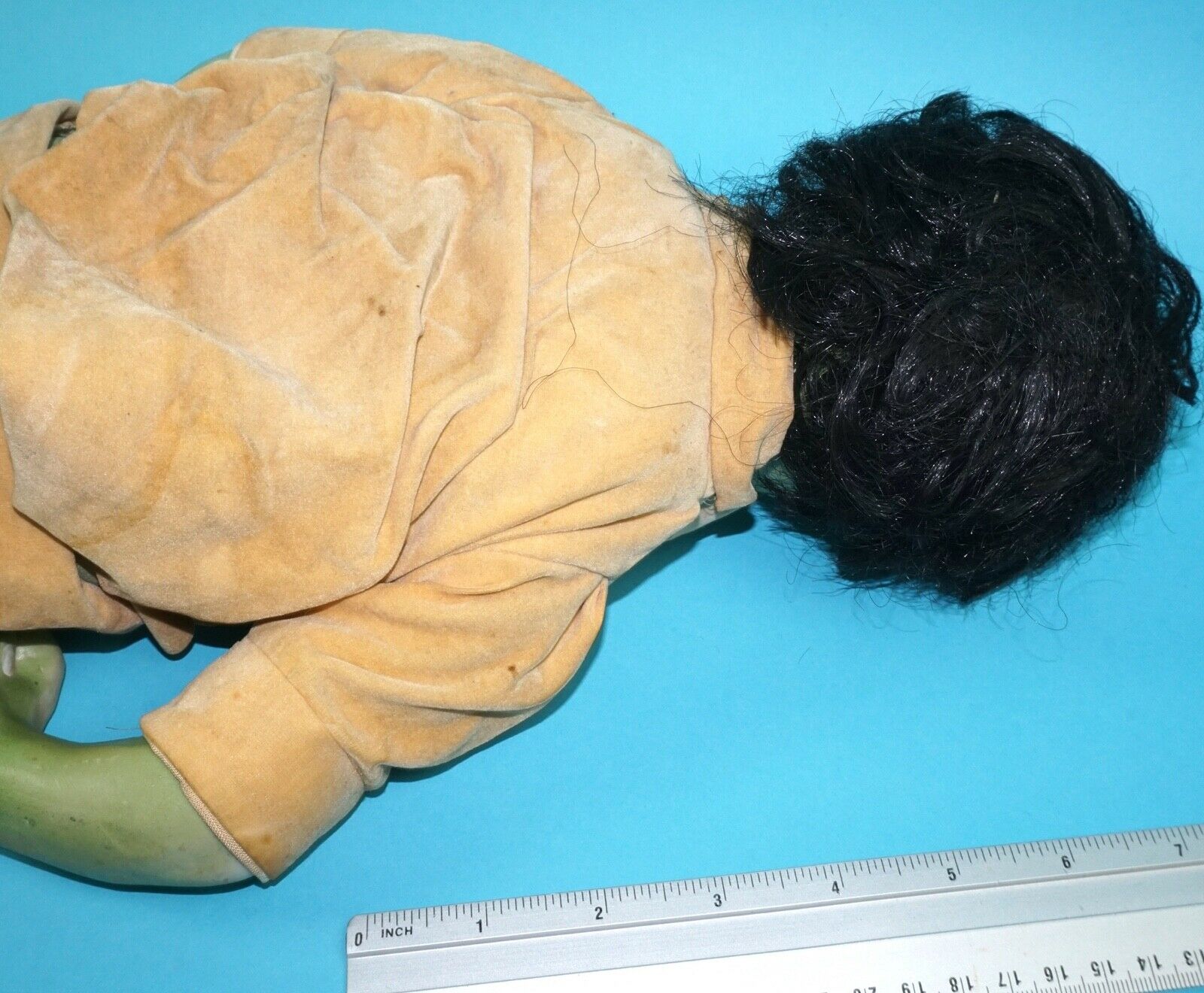 MARVEL COMICS THE HULK DOLL 20" PORCELAIN LIMBS 1970s HOLLAND LOU FERRIGNO - Image 10