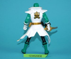 MMPR POWER RANGERS SAMURAI SUPER RANGER FOREST 100% COMPLETE 2011 BANDAI