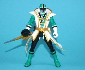 MMPR POWER RANGERS SAMURAI SUPER RANGER FOREST 100% COMPLETE 2011 BANDAI