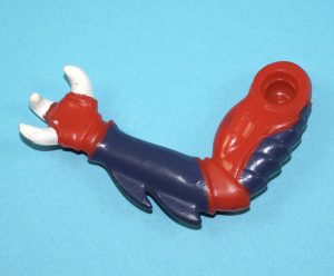 MOTU HE-MAN MASTERS OF THE UNIVERSE ORIGINAL SPARE PART MODULOK ARM (R) MALAYSIA 1985 MATTEL