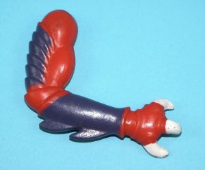 MOTU HE-MAN MASTERS OF THE UNIVERSE ORIGINAL SPARE PART MODULOK ARM (R) MALAYSIA 1985 MATTEL