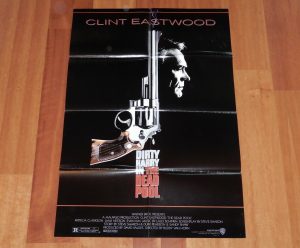 ORIGINAL MOVIE POSTER THE DEAD POOL 1988 FOLDED ONE SHEET DIRTY HARRY EASTWOOD