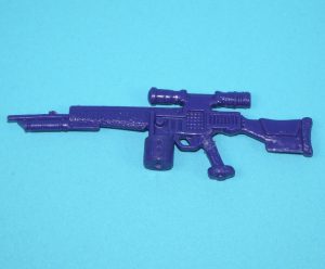 1993 GI JOE STREET FIGHTER II BLANKA v1 ORIGINAL SPARE PART RIFLE GUN HASBRO