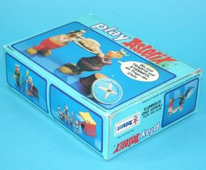 ASTERIX PLAY ACTION FIGURES 6214 VITALSTATISTIX’S CARRIERS BOXED GERMAN BOX 1984 CEJI TOYCLOUD