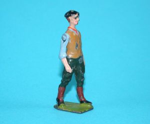 BRITAINS LEAD FARM No. 563 STABLE LAD 1920s ENGLAND