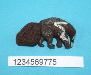 BRITAINS ZOO #1361 ANTEATER 1960s SHORT NECK VARIANT ENGLAND HTF