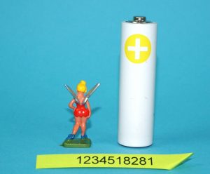 DISNEYKINS PETER PAN TINKERBELL MINI FIGURE 1960s MARX DISNEY