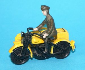 HARLEY DAVIDSON ANWB SIDECAR COMBINATION 1/43 SCALE AHC MODELS HOLLAND