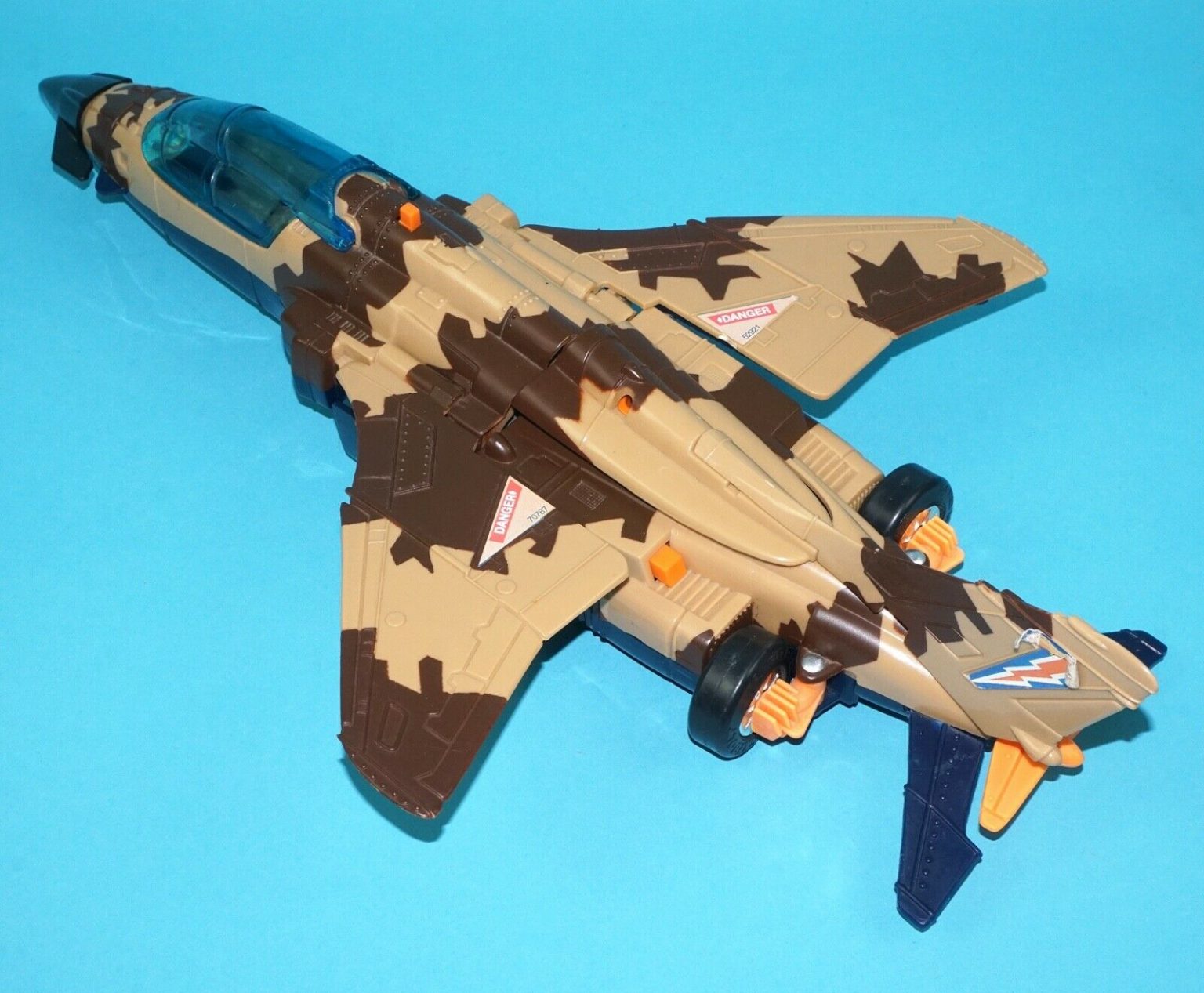 Véhicule M.A.S.K. Kenner - Skyblot Avec Matt Trakker Et Son Clone - 1988