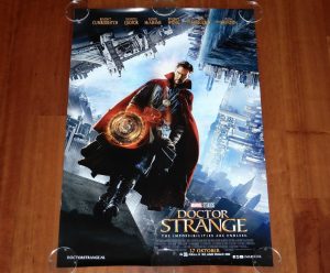 ORIGINAL MOVIE POSTER DOCTOR STRANGE 2016 UNFOLDED INTL STYLE B DOUBLE-SIDED ONE