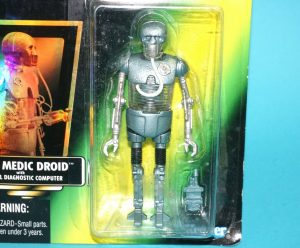 STAR WARS POTF2 2-1B MOC MOSC US CARD 1996 KENNER