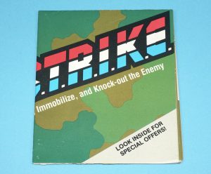 1984 GI JOE LEAFLET BROCHURE CATALOG "S.T.R.I.K.E." – HASBRO