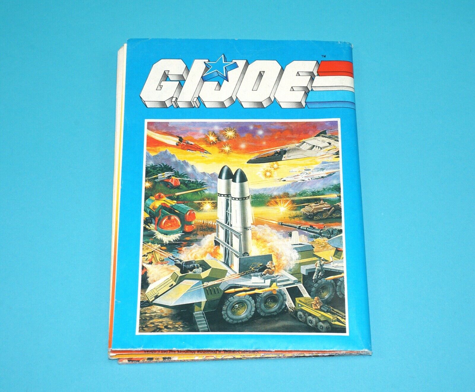 1988 GI JOE TIGER FORCE TIGER PAW SPARE BLUEPRINT INSTRUCTIONS NL FR GER EURO