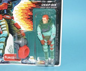 1989 GI JOE DEEP SIX v2 MOC MOSC 2005 FUNSKOOL INDIA RUSSIAN CARD