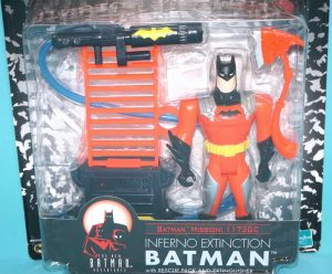 BATMAN MISSION MASTERS 3 INFERNO EXTINCTION BATMAN MOC MOSC 2000 HASBRO